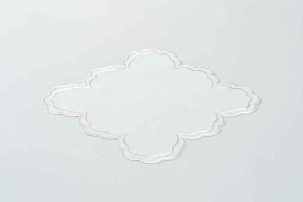 Bianco Round Napkin
