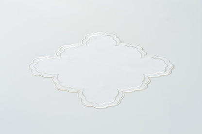 Bianco Round Napkin