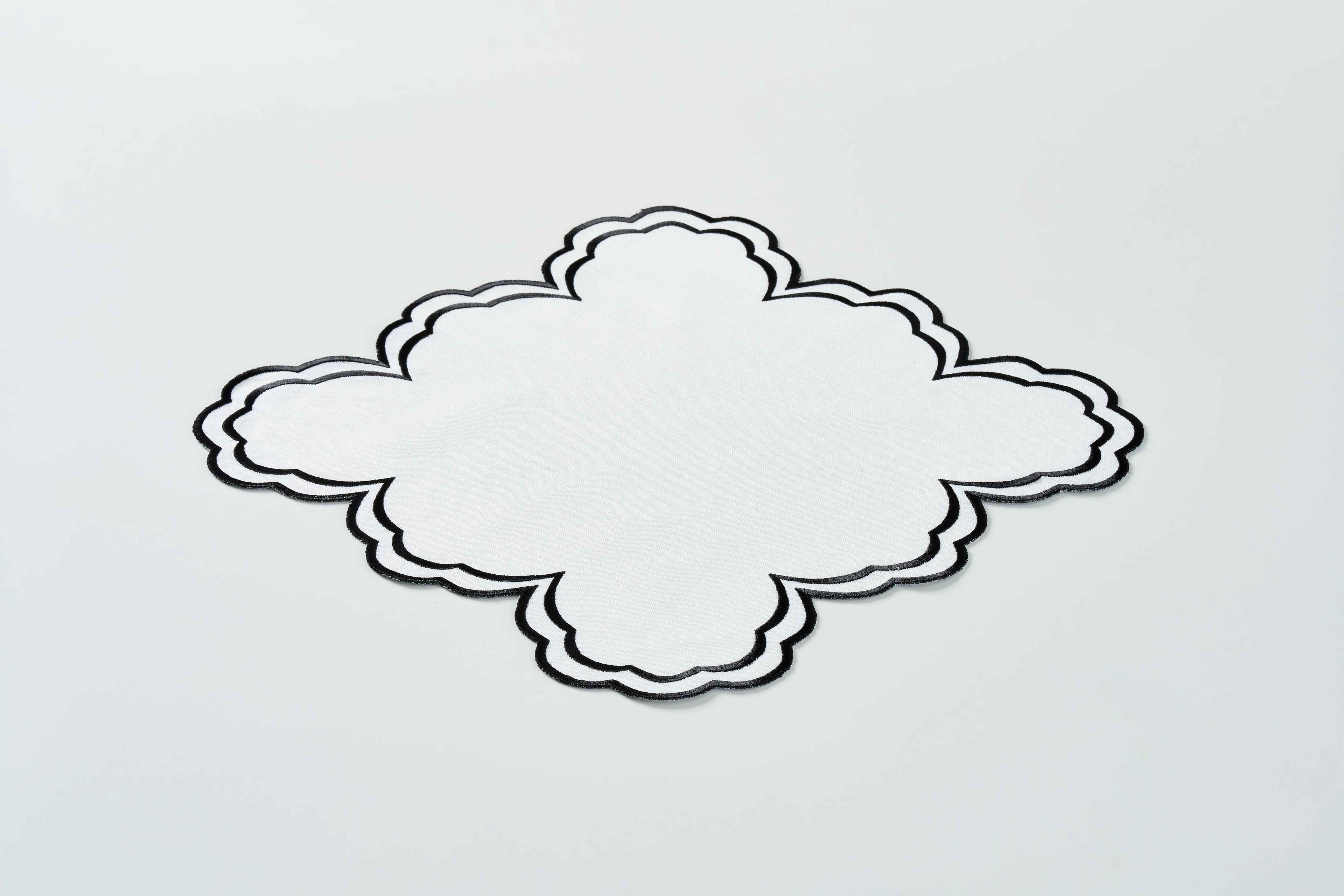 Nero Round Napkin