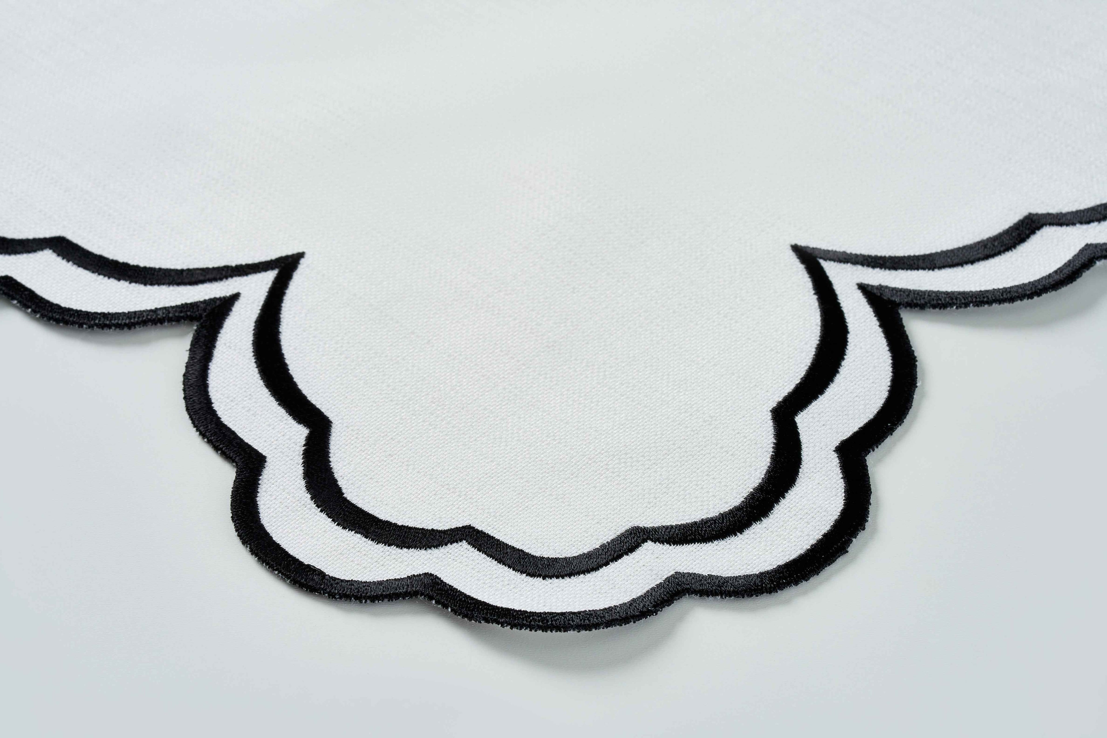 Nero Round Napkin