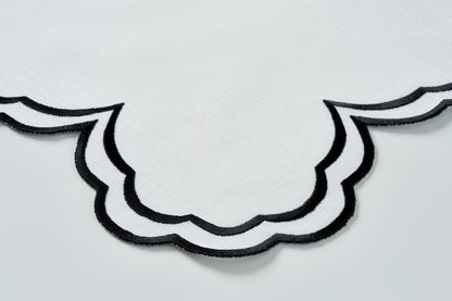 Nero Round Napkin