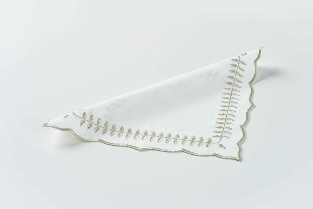 Leaf Light Square Napkin