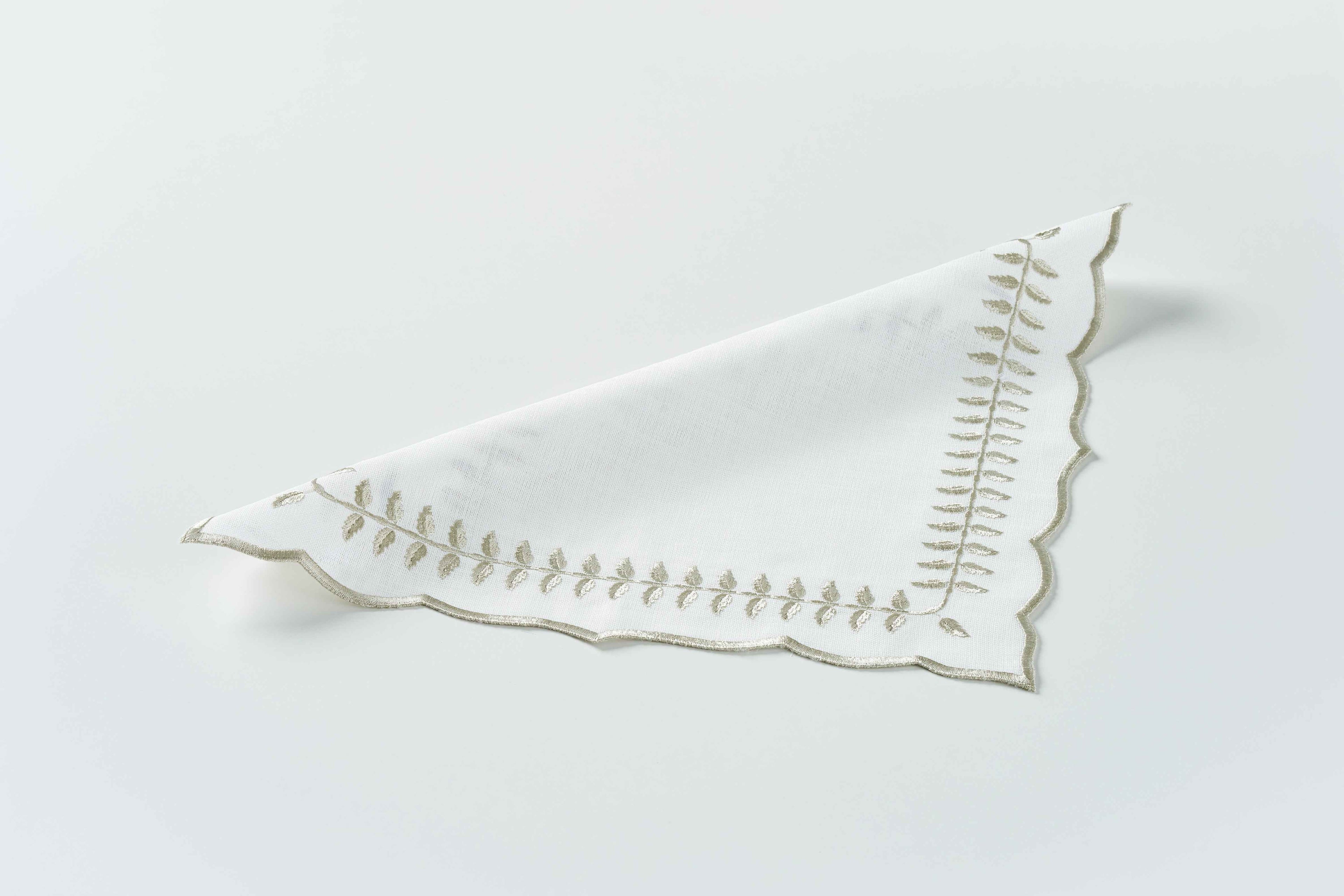 Leaf Light Square Napkin