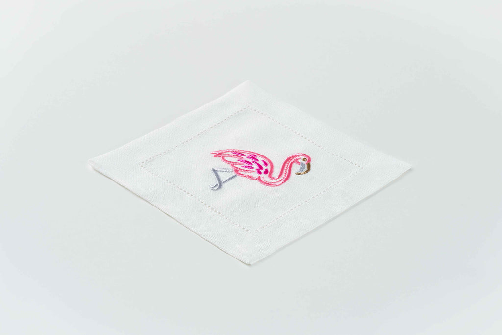 Flamingo Cocktail Napkin