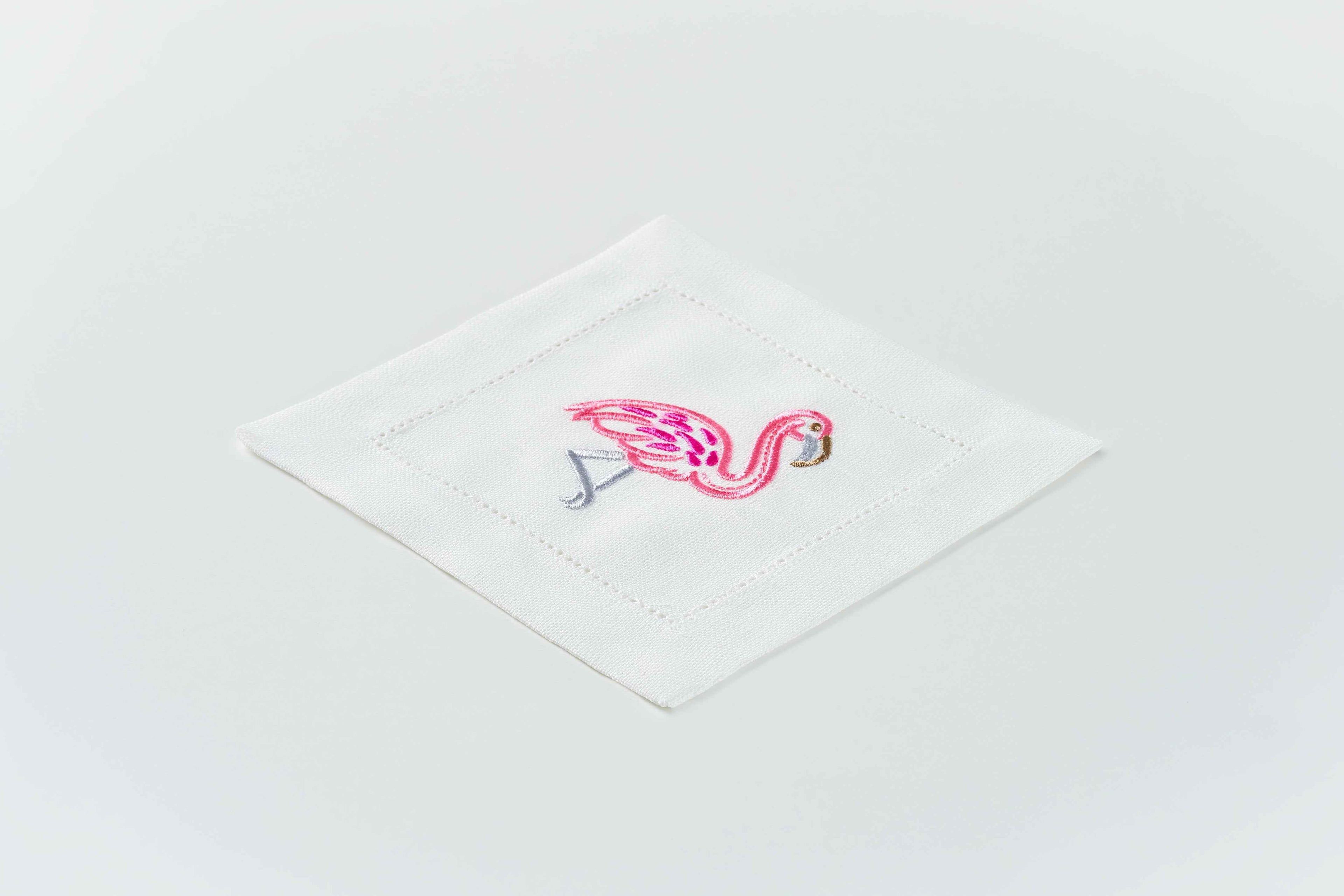 Flamingo Cocktail Napkin