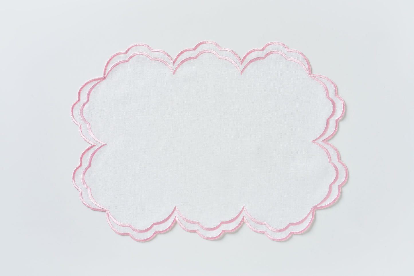Pink Round Placemat