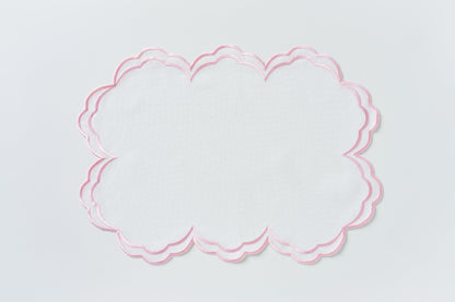 Pink Round Placemat - LEA Home Stories International