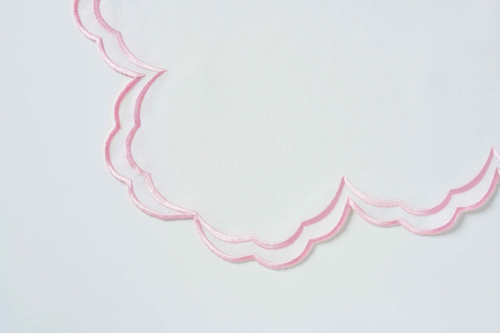 Pink Round Placemat