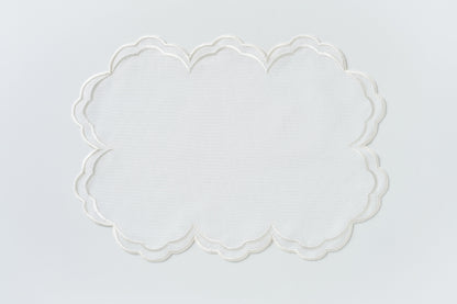 Bianco Round Placemat - LEA Home Stories International