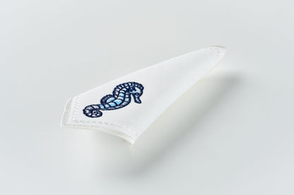 Seahorse Coctail Napkin