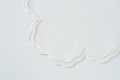 Bianco Round Placemat - LEA Home Stories International