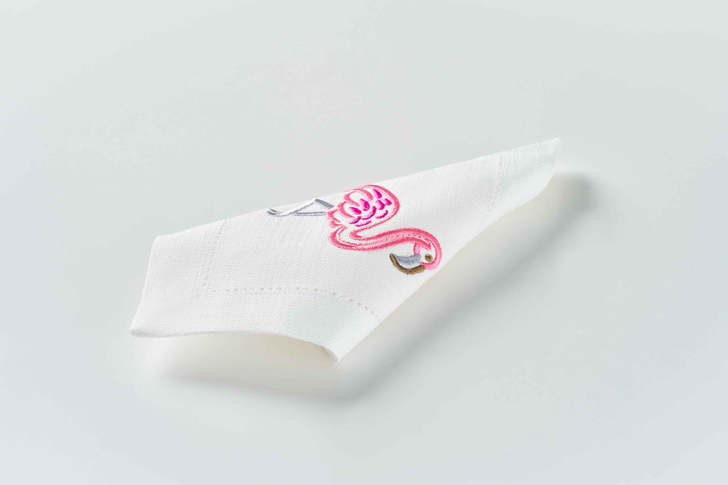 Flamingo Cocktail Napkin