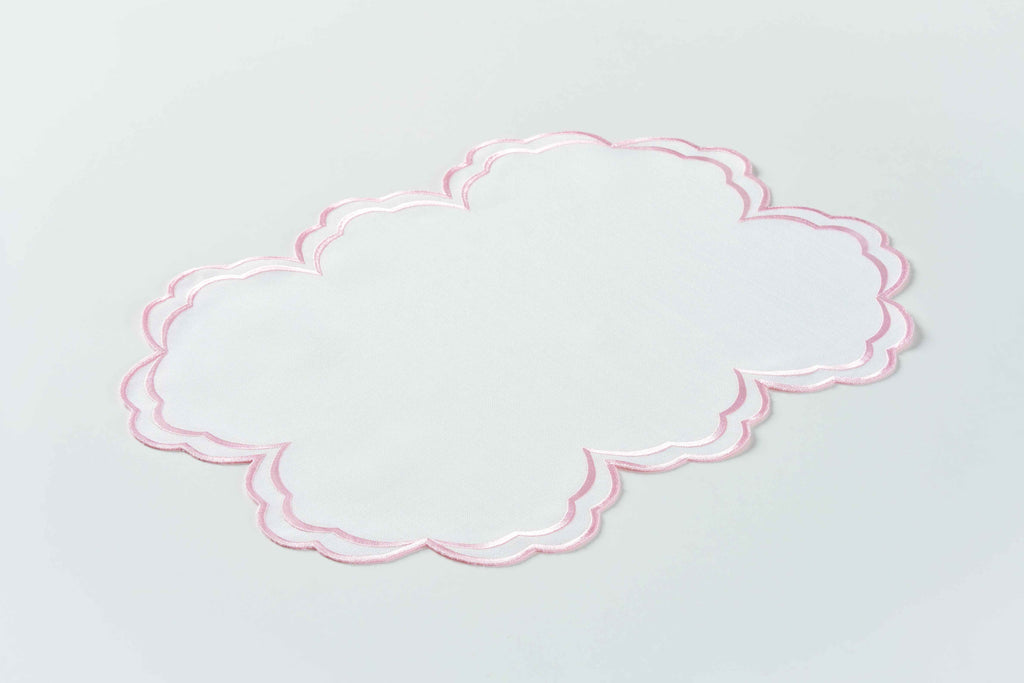 Pink Round Placemat