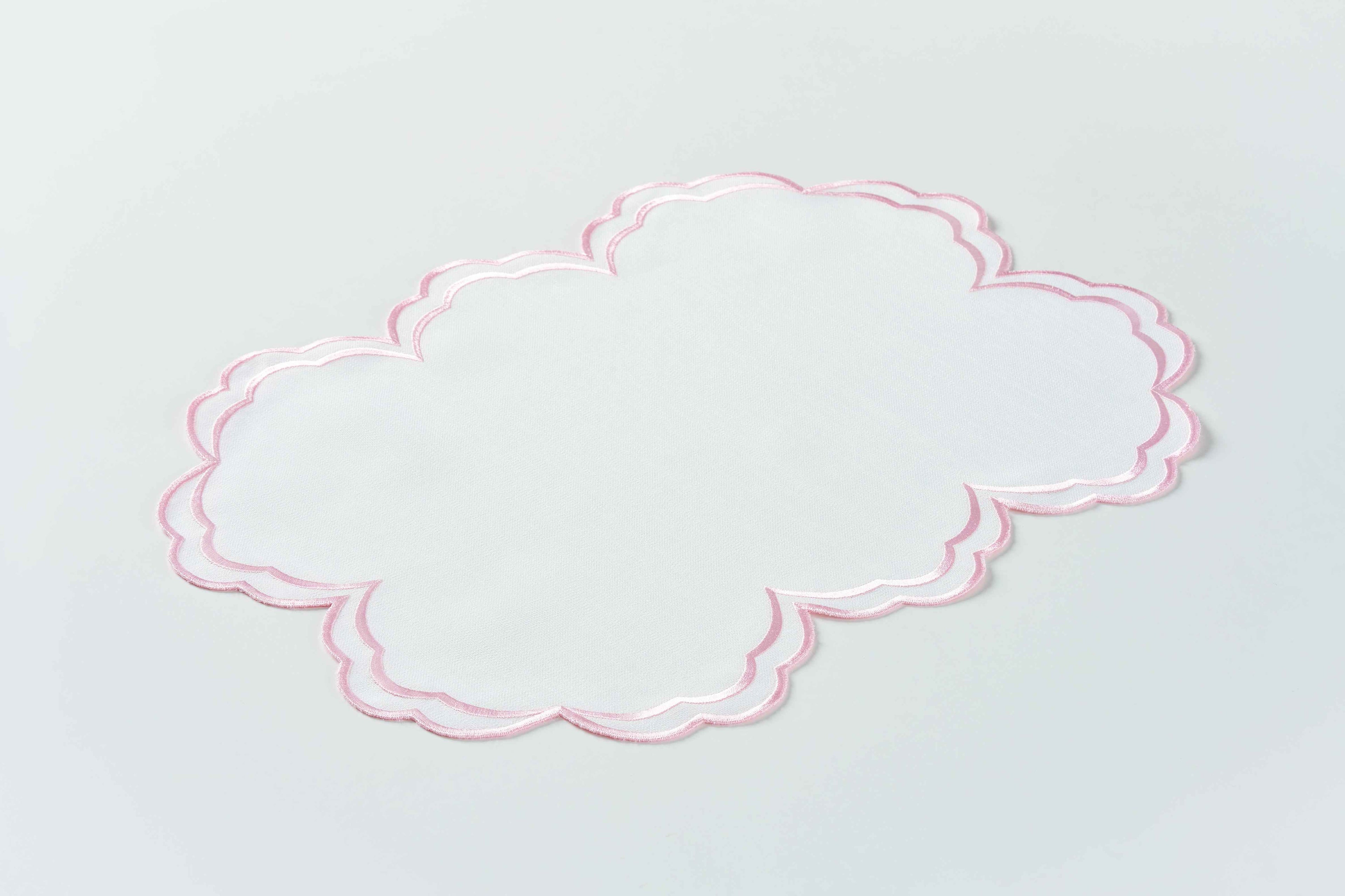 Pink Round Placemat