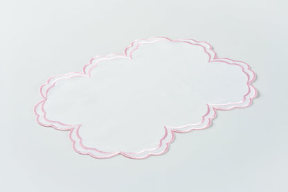Pink Round Placemat - LEA Home Stories International
