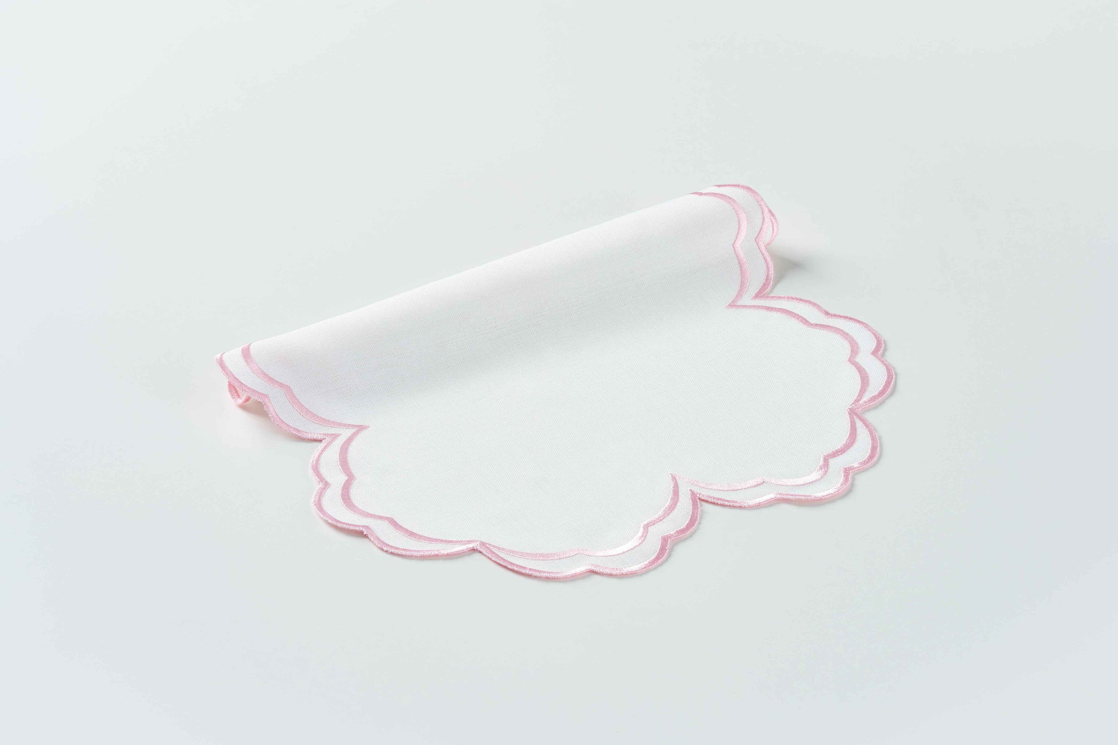 Pink Round Placemat