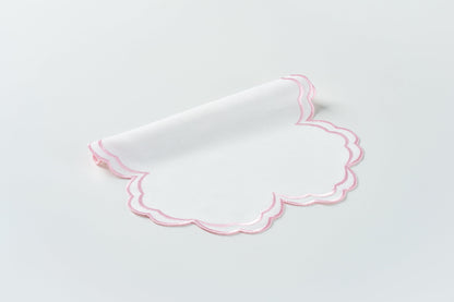 Pink Round Placemat - LEA Home Stories International