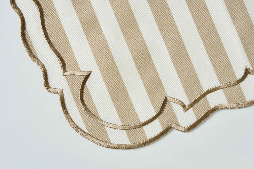 Beige Line Placemat