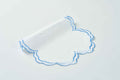 Blue Round Placemat