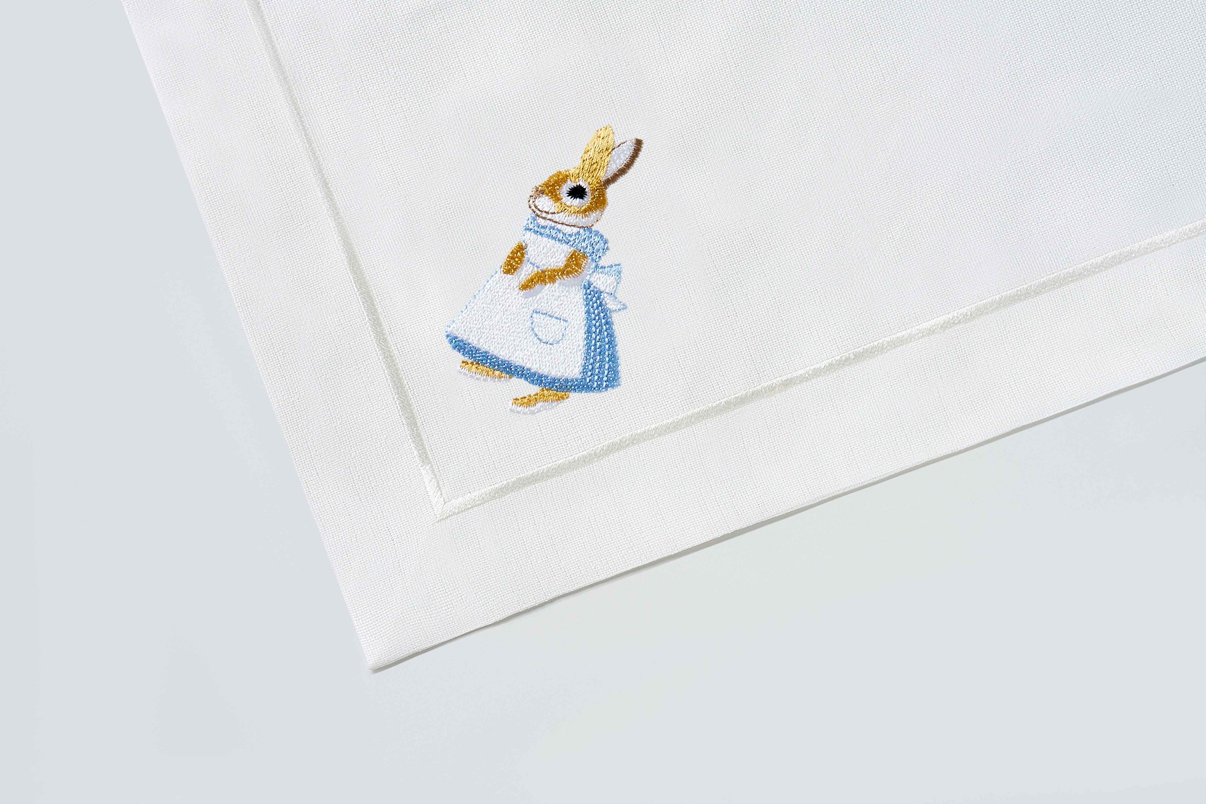 Blue Rabbit  Napkin