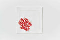 Coral Cocktail Napkin