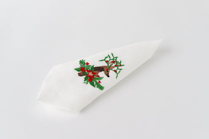Deer Patterned Napkin - LEA Home Stories International