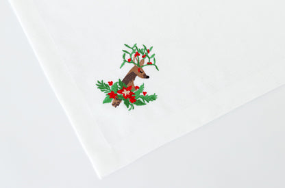 Deer Patterned Napkin - LEA Home Stories International