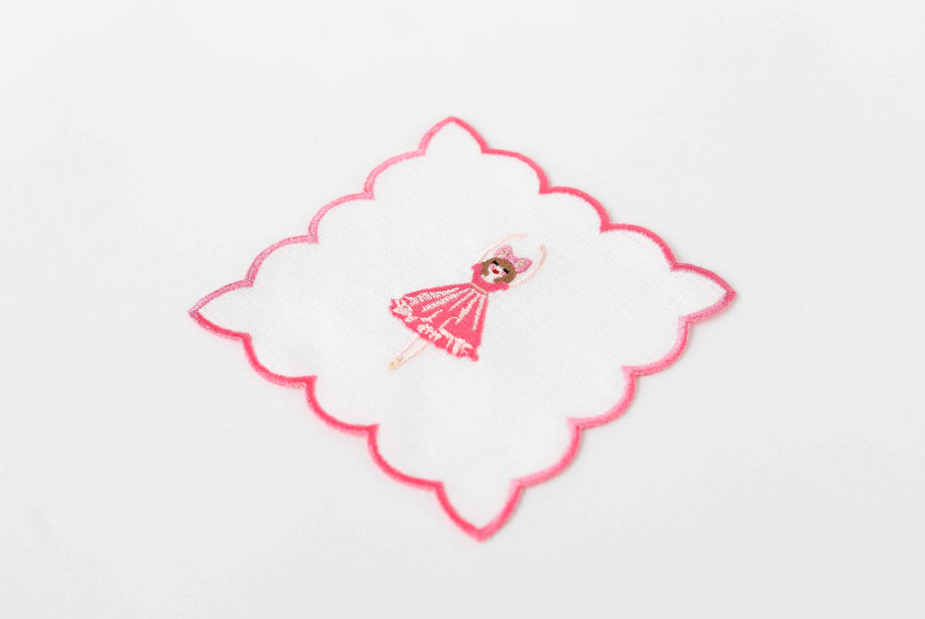 Ballerina Cocktail Napkin