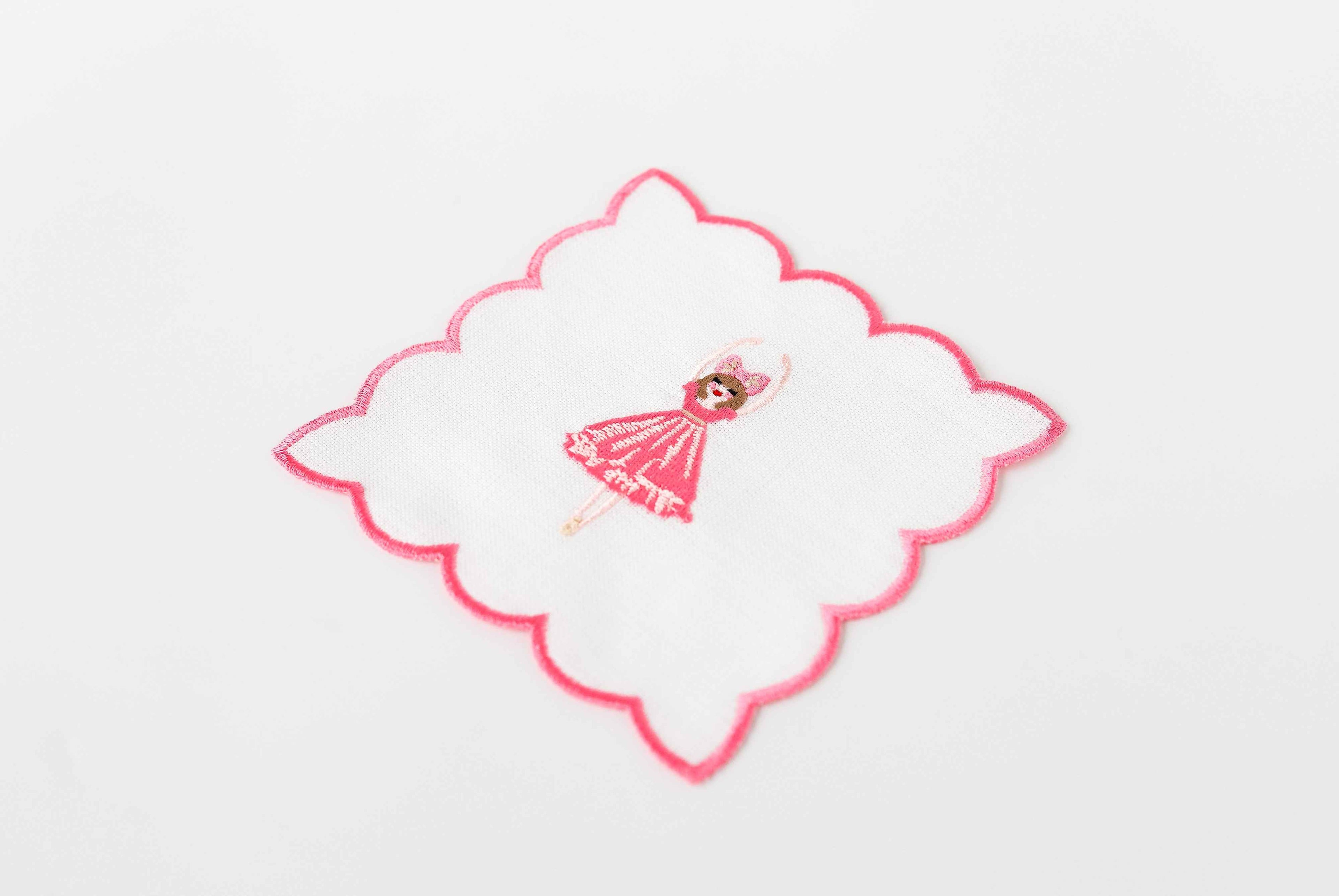 Ballerina Cocktail Napkin