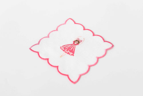 Ballerina Cocktail Napkin