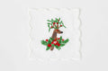 Deer Patterned Cocktail Napkin