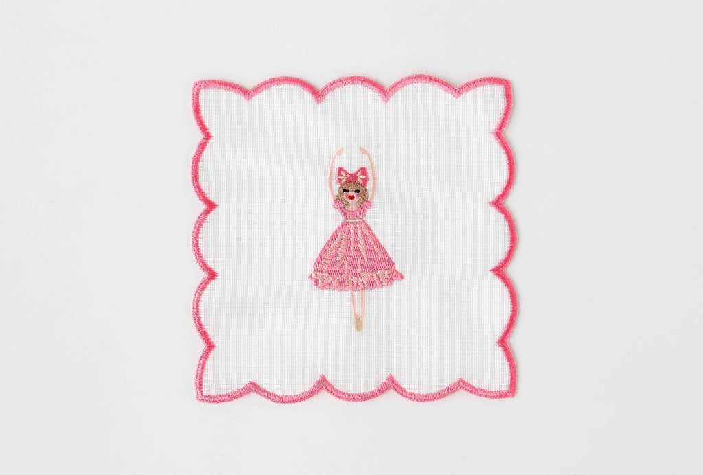 Ballerina Cocktail Napkin
