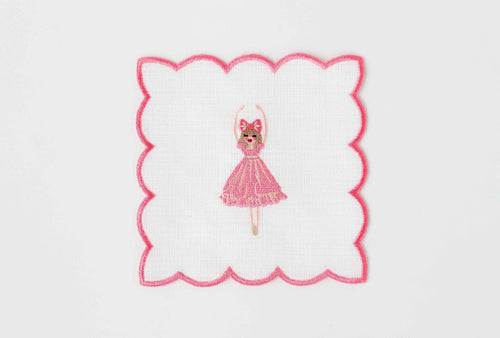 Ballerina Cocktail Napkin