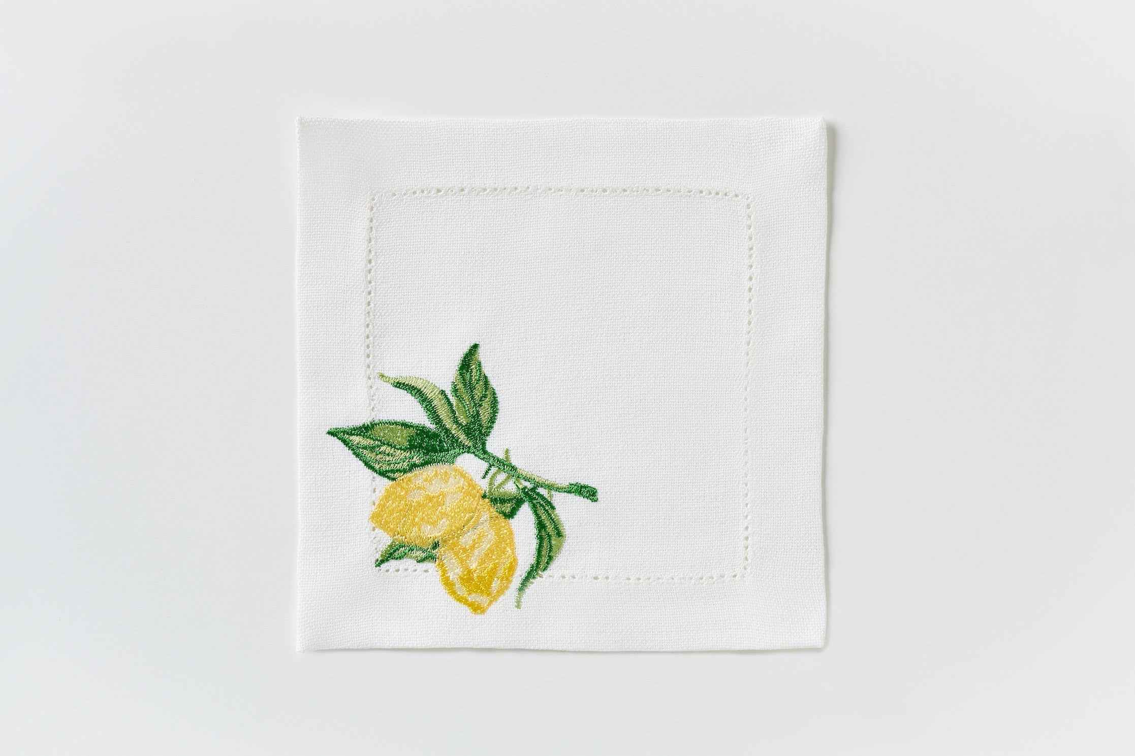 Lemon Cocktail Napkin