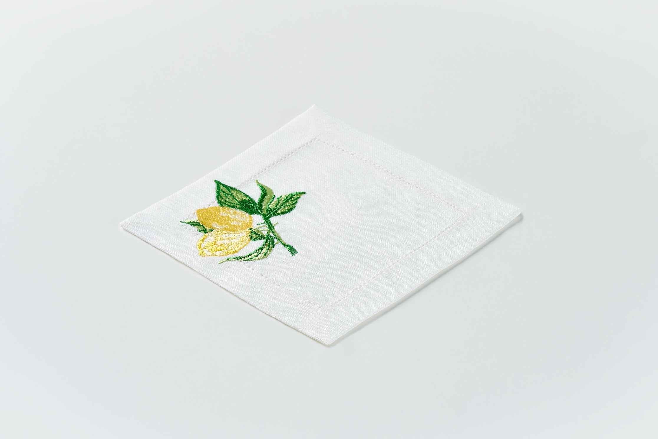 Lemon Cocktail Napkin