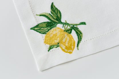 Lemon Coctail Napkin